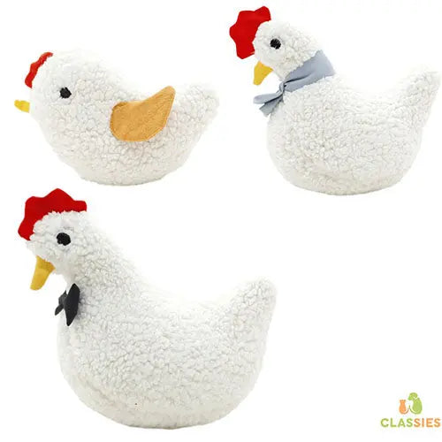 Jack and Vanilla puppyspeeltjes BarnYard Kuiken - kip - haan Classies