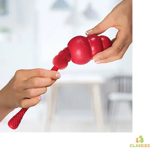 Kong brush voor Kong Classic rubber Classies