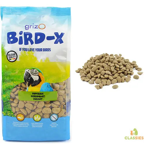 Opfokvoer Bird-X papegaai premium original onderhoud 3 - 10 kg Classies