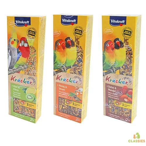 Vitrakraft vogelsnacks verschillende smaken Classies