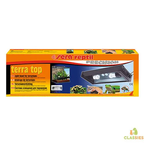 sera reptil terra top Terrarium-opzetlamp met dag- en nachtverlichting Classies