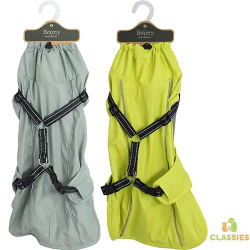 Boony Regenjas met Tuigje Storm Reflecterend - Verkrijgbaar in 2 kleuren en 7 maten Classies