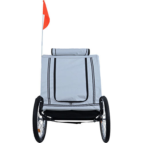 Boony Fietskar runner 2 rood - grijs tot 45 kg Classies