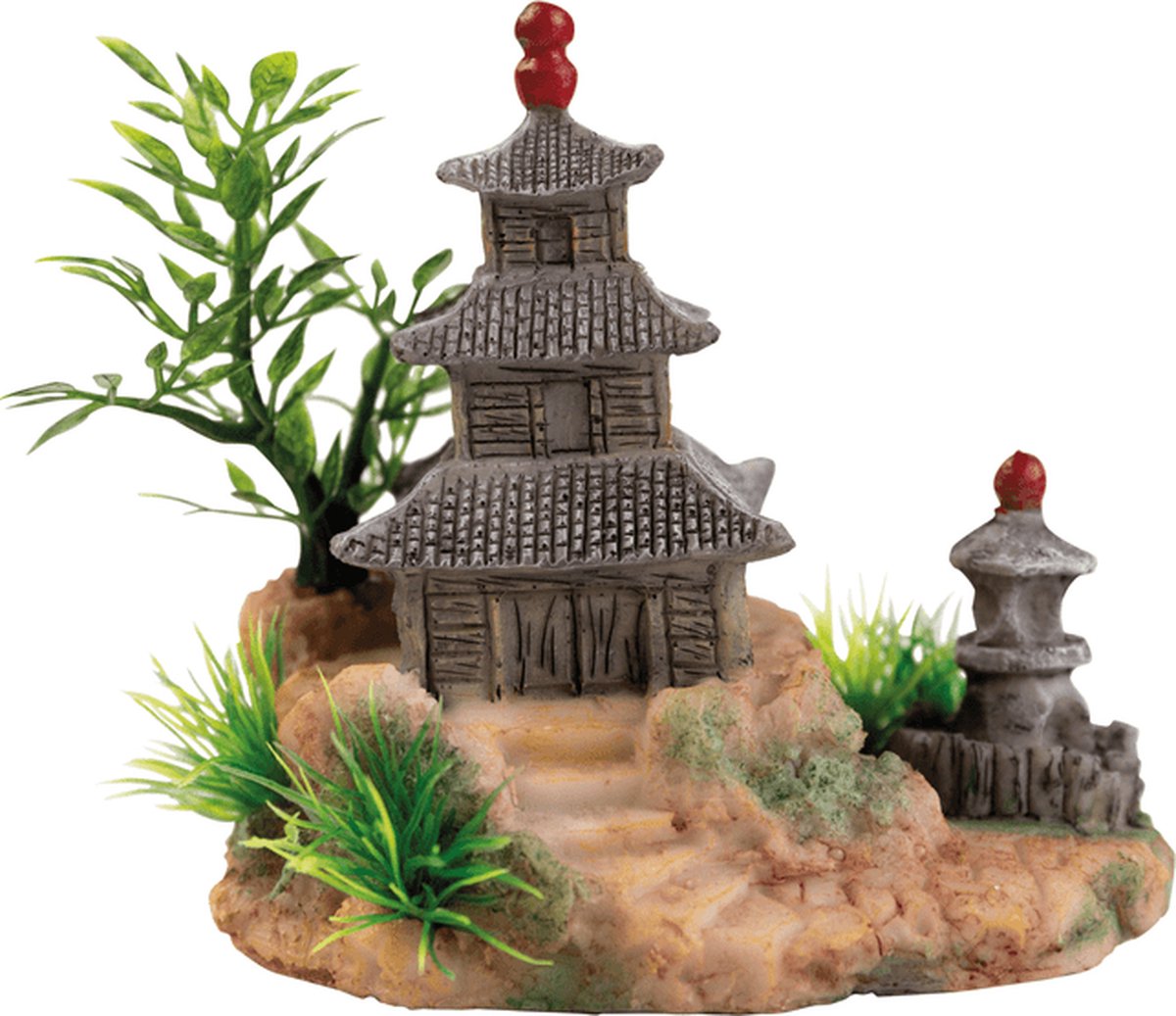 SuperFish Aquarium Decoratie Tempel - 7,4x10x11 cm Classies