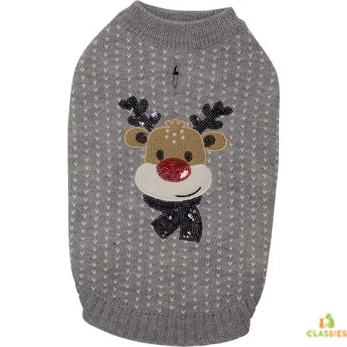 Jack and Vanilla 5th Avenue Dogwalk Kersttrui met Rendier in 2 kleuren en 5 maten Classies