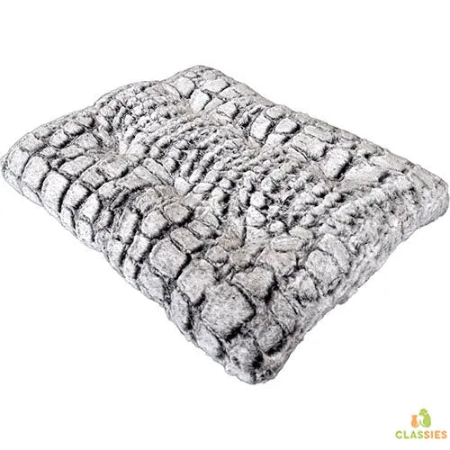Jack and Vanilla snakeskin kussen grijs Classies