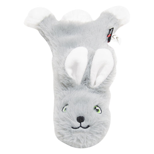 Jack and Vanilla Flatties Honden Knuffel - Knisperend Konijn - Verkrijgbaar in 3 maten Classies