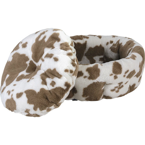 Animal Boulevard Cow Plush Hoge Mand Wit/Mokka - Verkrijgbaar in 2 maten Classies