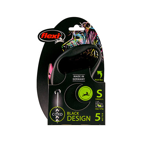 Flexi rollijn Black Design koord S - 5 meter Classies