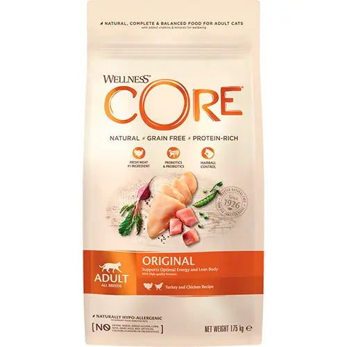 Wellness Core kattenvoer - droogvoer - Dry - verschillende smaken - 0,3 - 1,75 - 4 kg Classies