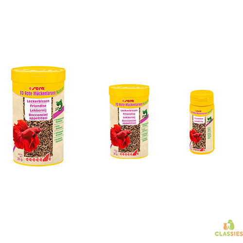 sera FD Rote Mückenlarven Nature 50 - 100 - 250 ml