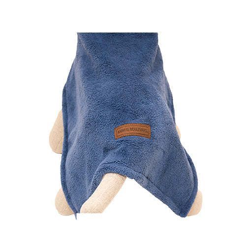 Animal Boulevard SPA Hondenbadjas Badcape Olifant Donkerblauw - Verkrijgbaar in 4 maten Classies