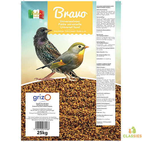 Opfokvoer Bravo universeel 5 - 25 kg
