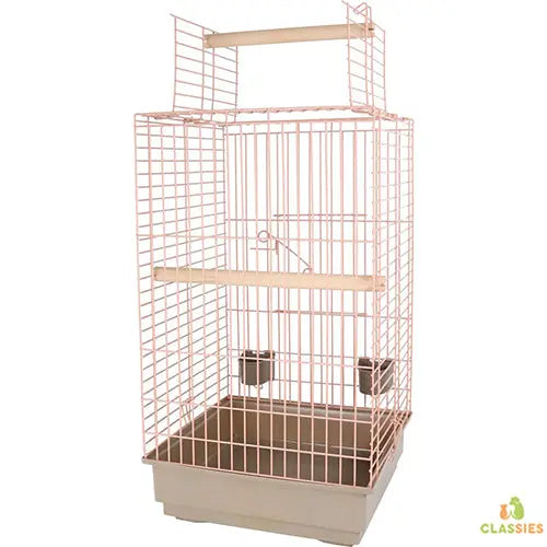Voltrega Vogelkooi 835 Salmon/Mocca 43 x 43 x 76 cm Classies