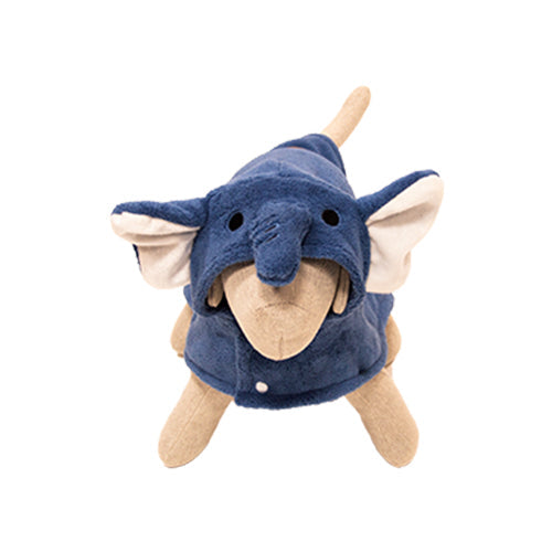 Animal Boulevard SPA Hondenbadjas Badcape Olifant Donkerblauw - Verkrijgbaar in 4 maten Classies