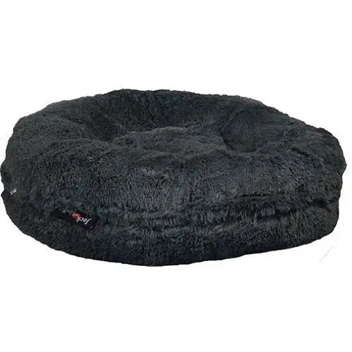 Jack and Vanilla Puff long plush grijs superdikke donut kussen Classies