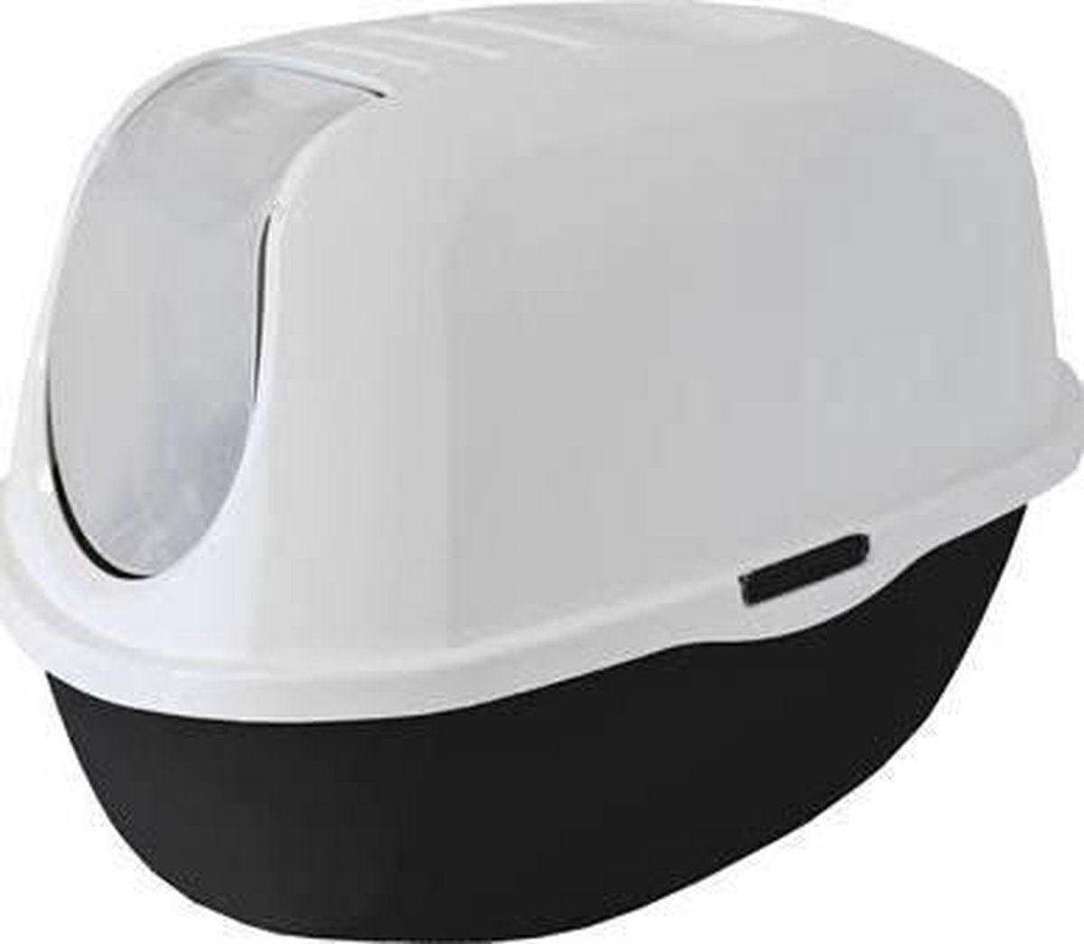 Moderna Smart-Cat Katzentoilette - 53x39x41 cm - Hellschwarz/Granit