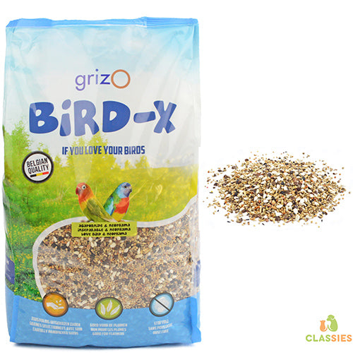 Vogelvoer Bird-X Agapornide en neophema mix 1 - 5 -20 kg Classies