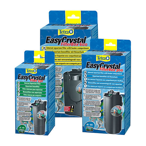 Tetra easy cristal filter box 250 - 300 - 600 Classies