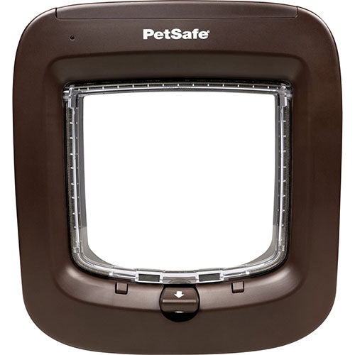 Petsafe kattendeur kattenluik microchip wit of bruin 2ee89c-2