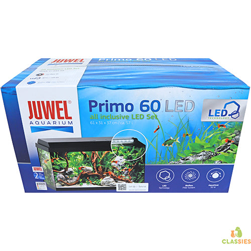 Juwel Primo Aquarium - 61 x 31 x 37 cm - 60 L - Zwart Classies