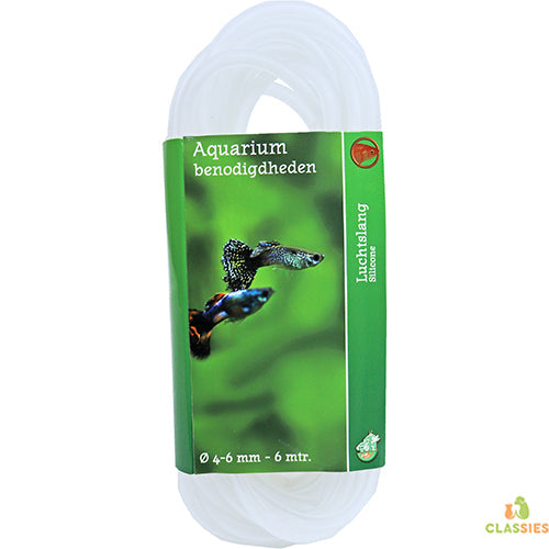 De Boon - Silicone Luchtslang Ø 4-6 mm - keuze uit 2.5 meter of 6 meter Classies