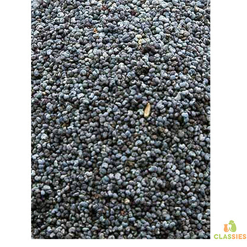 Blauw maanzaad in zak 0,8 - 25 kg