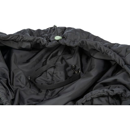 Trixie buikdrager draagtas Mavie met trekkoord - nylon zwart