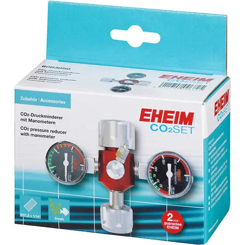 Eheim Co2 drukverminderaar met manometer Classies