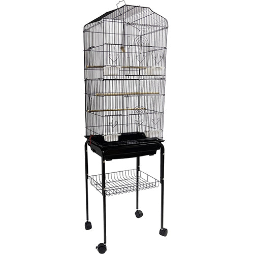 Peep Vogelkäfig auf Fuß 46 x 36 x 154 cm