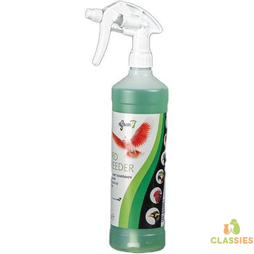 Green7 Bird Breeder – Biologisch afbreekbaar schoonmaakmiddel voor vogelkooien en volières (1 liter)
