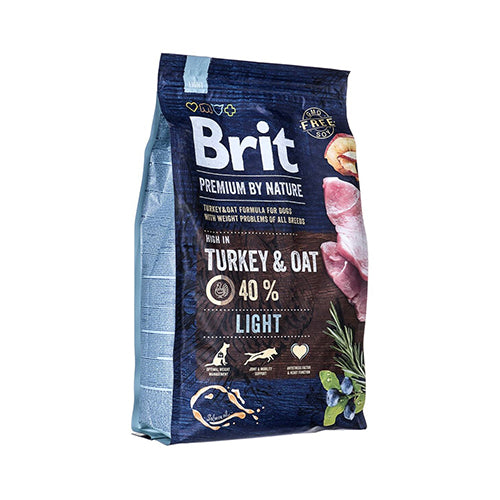 Brit Premium by nature Light - gewichtscontrole - 3 - 15 kg