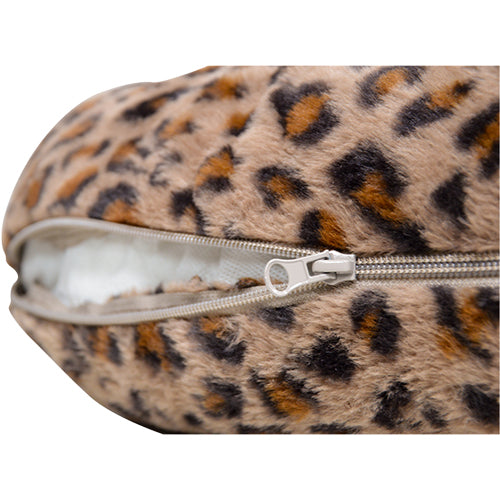 Animal Boulevard - Puff Donut Leopard Bruin - 2 maten