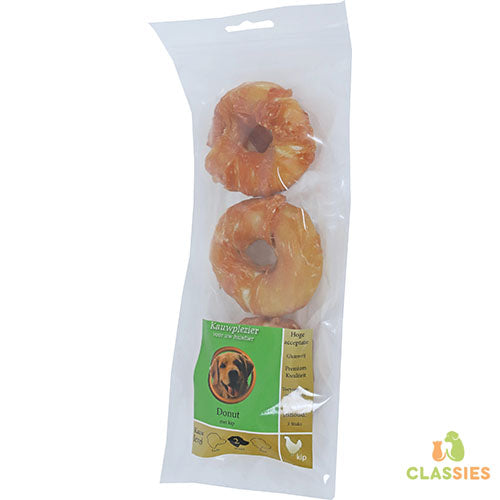 Natuurlijke snack donut met kip - 2 maten