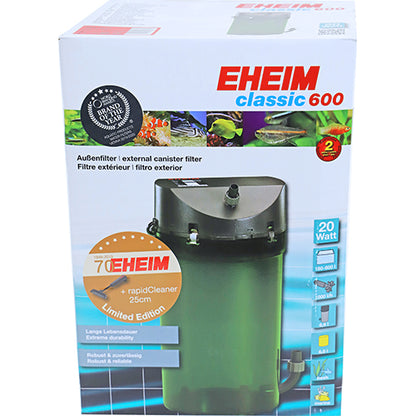 Eheim Classic buitenfilter  600 - aquarium tot 600 liter - 1000 l per uur
