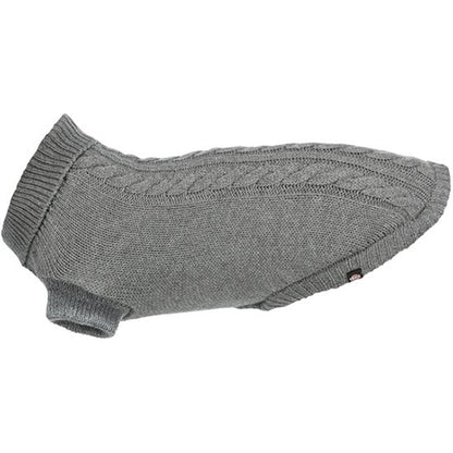 Trixie Hundepullover Kenton grau 55 cm
