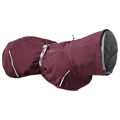 Hurtta - Mudventure Coat - 4 seizoenen regenjas - geel - grijs - bordeaux