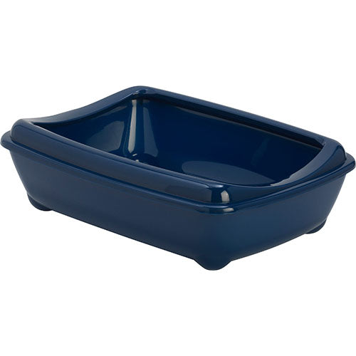 Moderna Open Kattenbak/ Kittenbak met Rand - Afmetingen: 42x31x13 cm -  Verkrijgbaar in 3 kleuren
