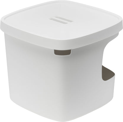 Moderna kattentoilet cubana soft white - 43 x 49,5 x 49,5 cm