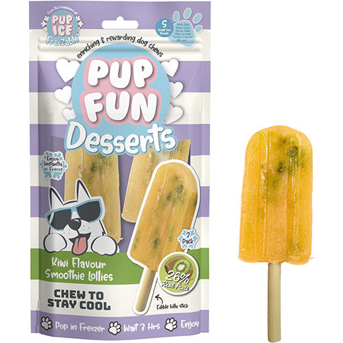 Pup Fun Desserts Hondenijs - Smakelijke Toetjes of Ijsjes voor uw Hond - Verschillende Varianten