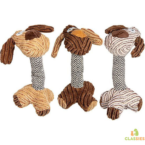 Jack And Vanilla - Speelgoed - Velveties Hond - Assorti - 25cm