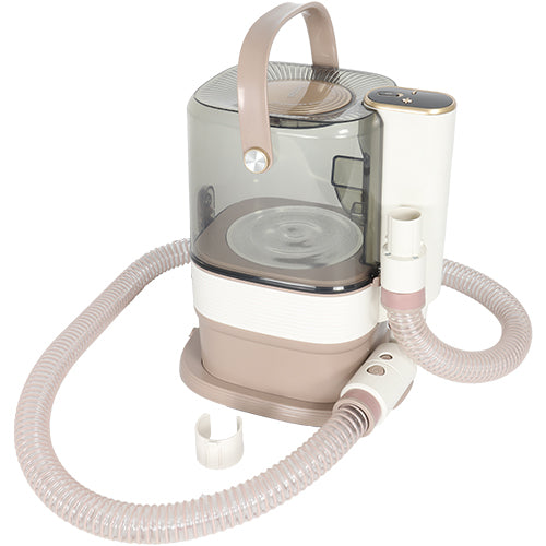 GD. EDI Complete vachtverzorgingskit luxe voor Honden, Stofzuiger &amp; Tondeuse in Één- 3,2 liter - 6 in 1 luxe