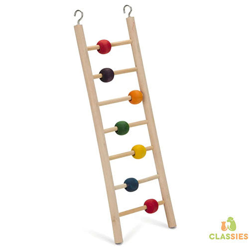 Beeztees Beady Ladder - Jouet pour Oiseau - 7 Marches - 30 cm