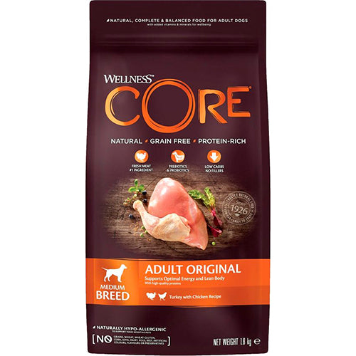 Wellnes Core graanvrij hondenvoer - droogvoer - 1,8 kg