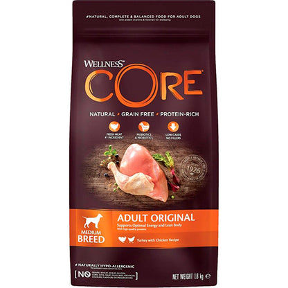 Wellnes Core graanvrij hondenvoer - droogvoer - 1,8 kg