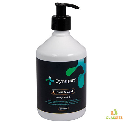 Dynapet SKIN &amp; COAT - Voedingssupplement Omega 3-6-9 - Voor een Gezonde Huid en Vacht