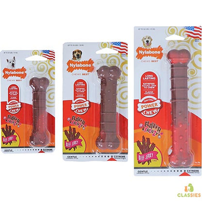 Nylabone Harde bijters bot beef