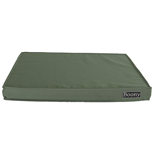 Boony Draadkooibed - Orthopedisch Waterproof Benchkussen - Kleur: Groen - Verkrijgbaar in 5 maten
