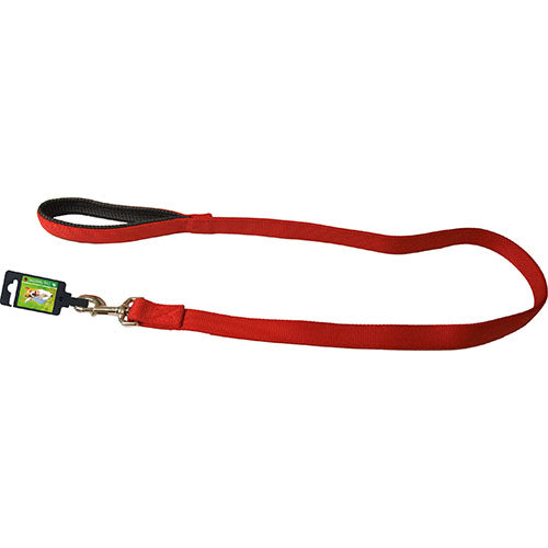 Nylon riem dubbel soft protection 2,5 cm x 130 cm lengte