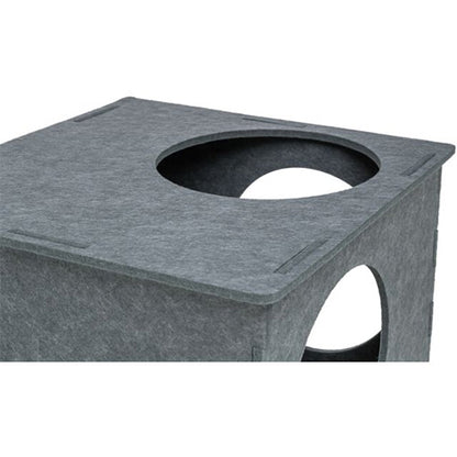 Trixie Nele Katten Toren uit Vilt -  38x38x105 cm